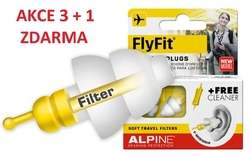 Alpine FlyFit špunty do letadla -17dB 3+1 