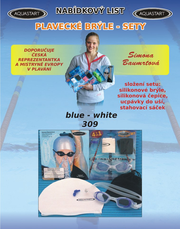 AQUASTART BLUE-WHITE 309