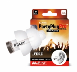 Chrániče Alpine PartyPlug Pro Natural -21 dB 1 pár