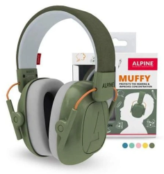 Alpine Muffy Green dětská ochranná sluchátka -25dB