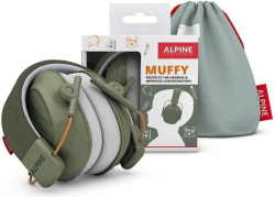 Alpine Muffy Green dětská ochranná sluchátka -25dB