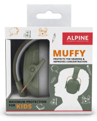 Alpine Muffy Green dětská ochranná sluchátka -25dB