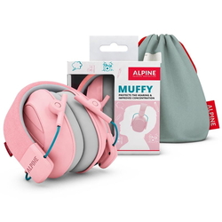 Alpine Muffy Pink dětská ochranná sluchátka -25 dB