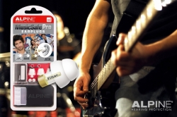 Alpine MusicSafe Pro White - špunty do uší pro muzikanty, DJe a zpěváky