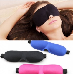 3D tvarovaná maska na spaní na oči