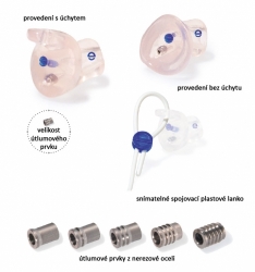 individuální chrániče sluchu ePRO-X
detaily provedení