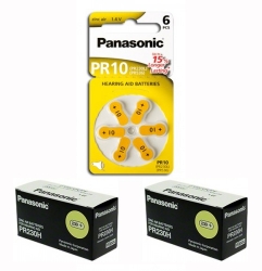 20 x baterie do sluchadel Panasonic PR230(10)/6LB