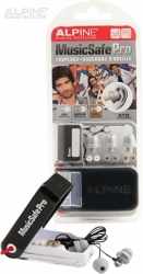 Alpine MusicSafe Pro Silver - profi špunty do uší pro muzikanty, DJe a zpěváky