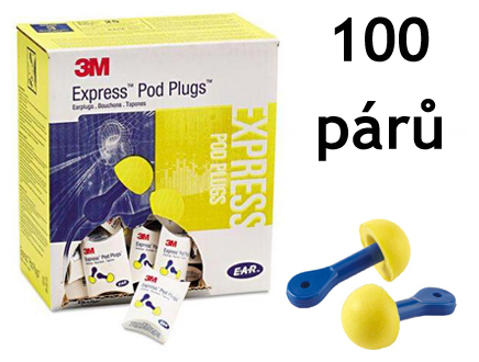 Chrániče sluchu 3M E-A-R Express - 28 dB 100 párů