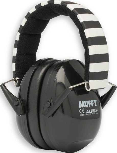 Alpine Muffy Black dětská ochranná sluchátka -25dB