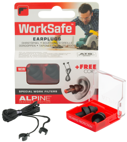 Fotografie Alpine WorkSafe Špunty do uší