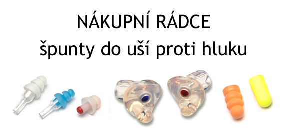 Jak vybrat špunty do uší proti hluku - nákupní rádce Auris Audio