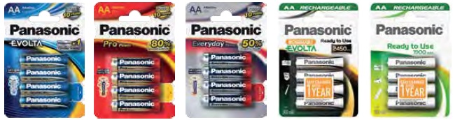 Baterie Panasonic