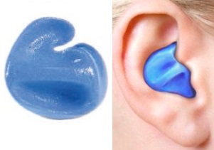 Plavecké špunty do uší na míru H2O Splash