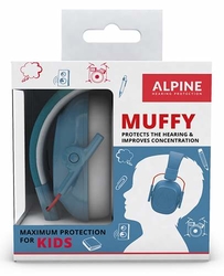 Alpine Muffy Blue dětská ochranná sluchátka -25 dB